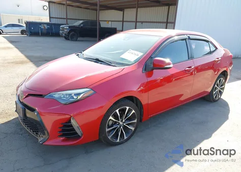 2019 Toyota Corolla Se z USA, uszkodzony, nr VIN 2T1BURHE5KC151541
